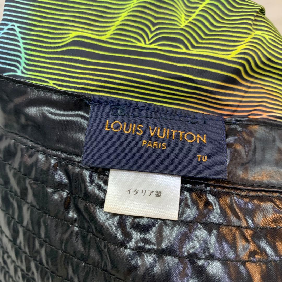 ルイヴィトン　レインボーLVロゴ　ボブ　トランスフォーマブルハット MP2877