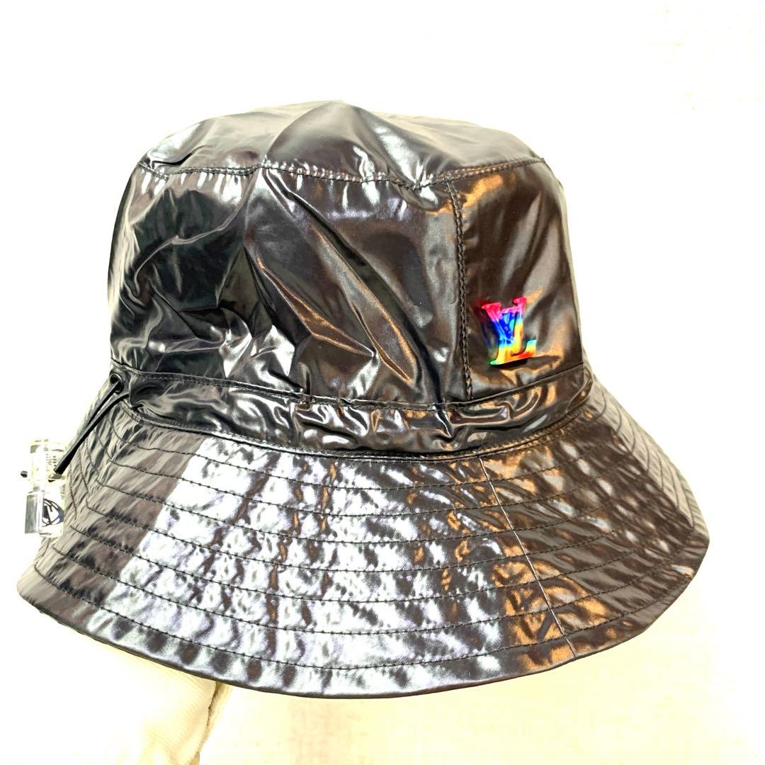 ルイヴィトン　レインボーLVロゴ　ボブ　トランスフォーマブルハット MP2877