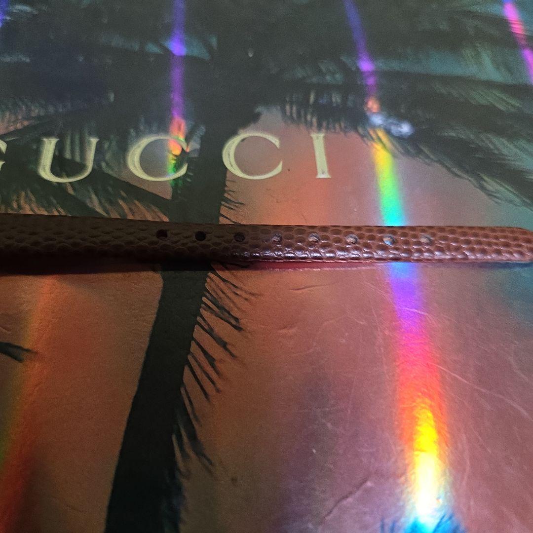 ⭐【美品レア】グッチヴィンテージシェリーラインホワイトフェイス腕時計(稼働品)