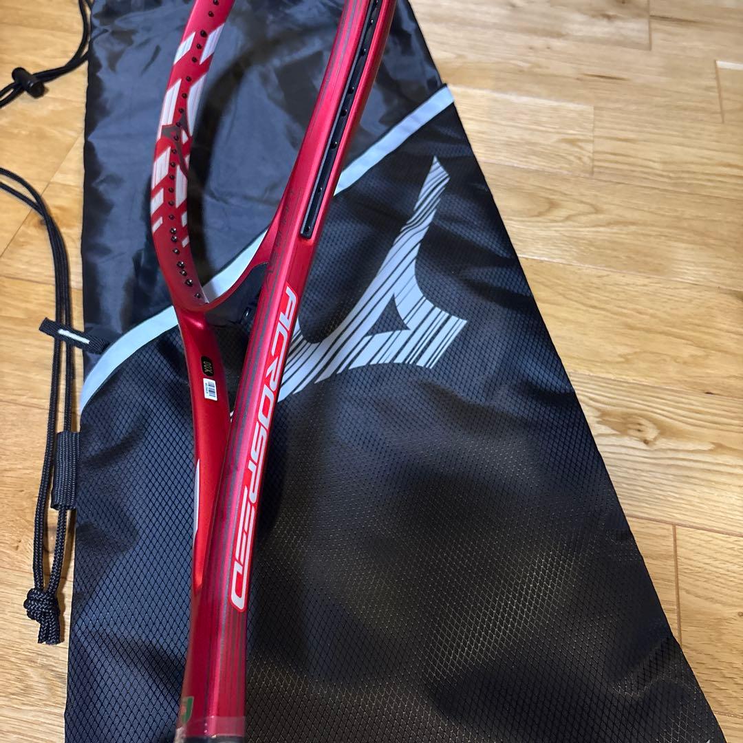 ソフトテニスラケット ミズノ アクロスピードS-05 専用ケース付き