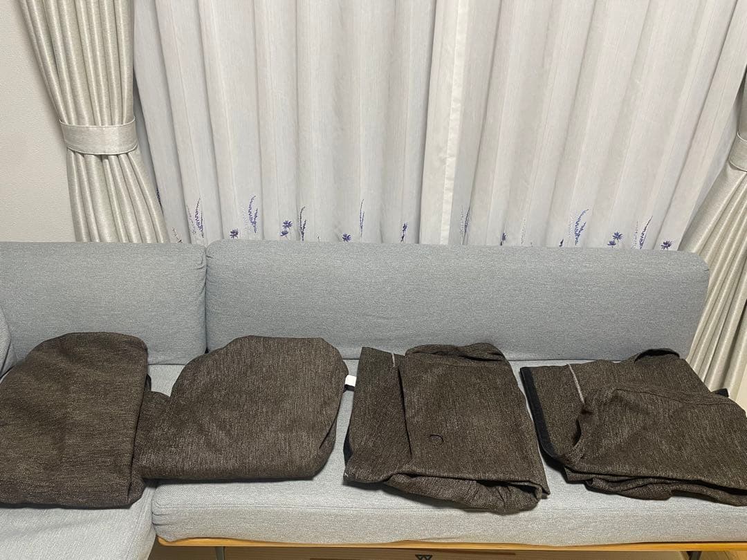 ③【unico】FUNEAT ファニート ベンチバックレスト 替えカバー付き