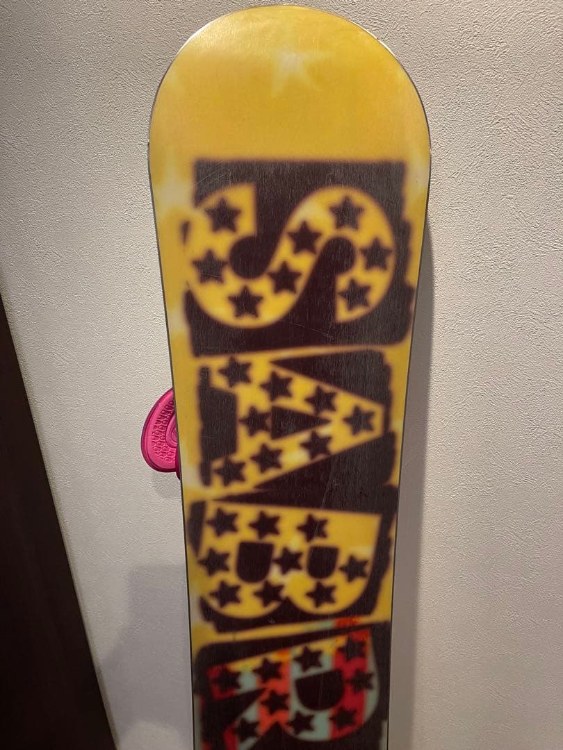 SABRINA GROOVY スノーボード FLUX ビンディングセット146㎝