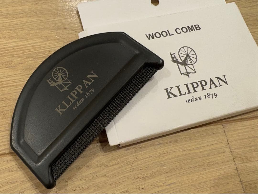 クリッパン KLIPPAN ブランケット ラムウール100％スローケット 未使用