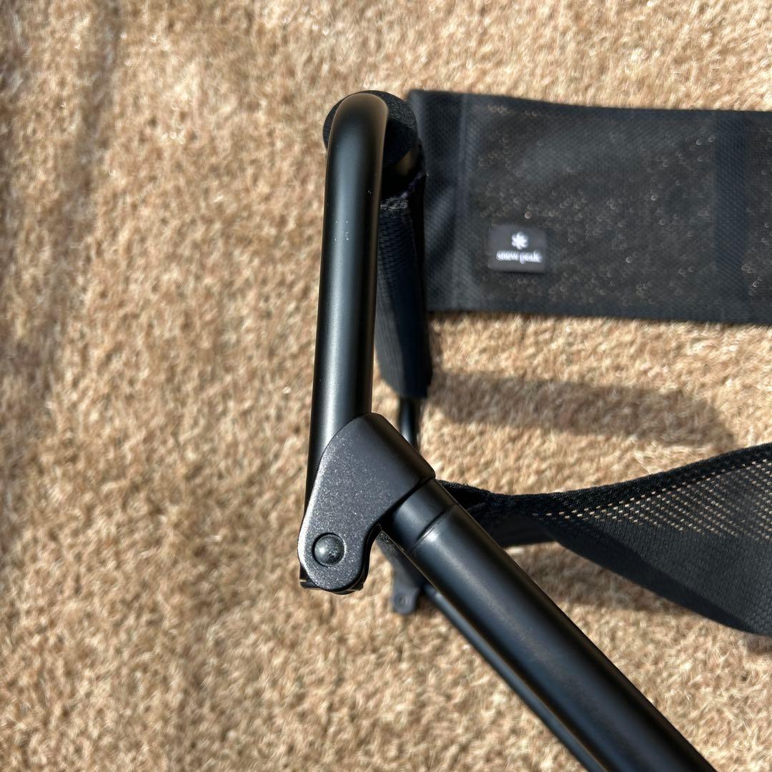 スノーピーク　FD チェア　黒ブラック