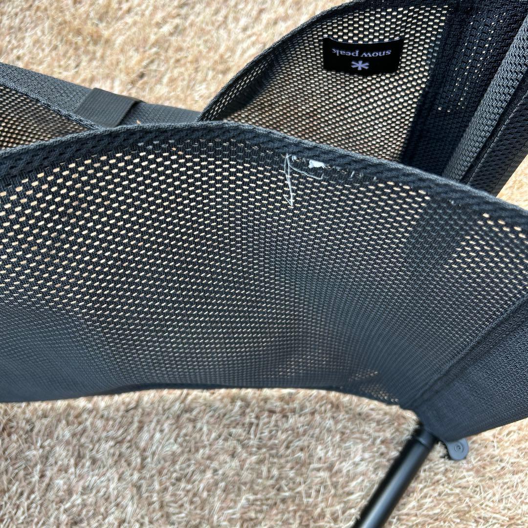 スノーピーク　FD チェア　黒ブラック