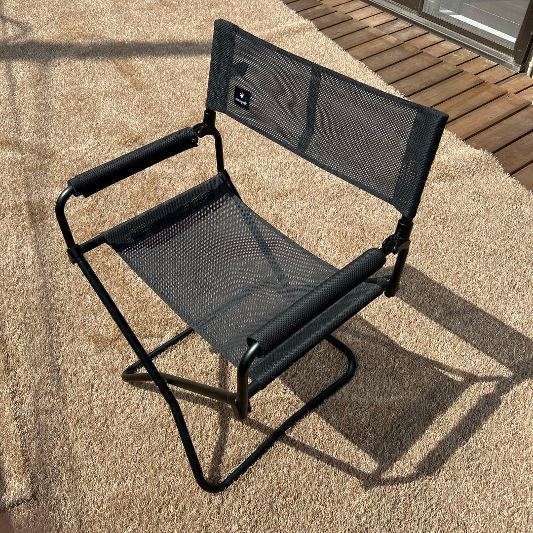 スノーピーク　FD チェア　黒ブラック