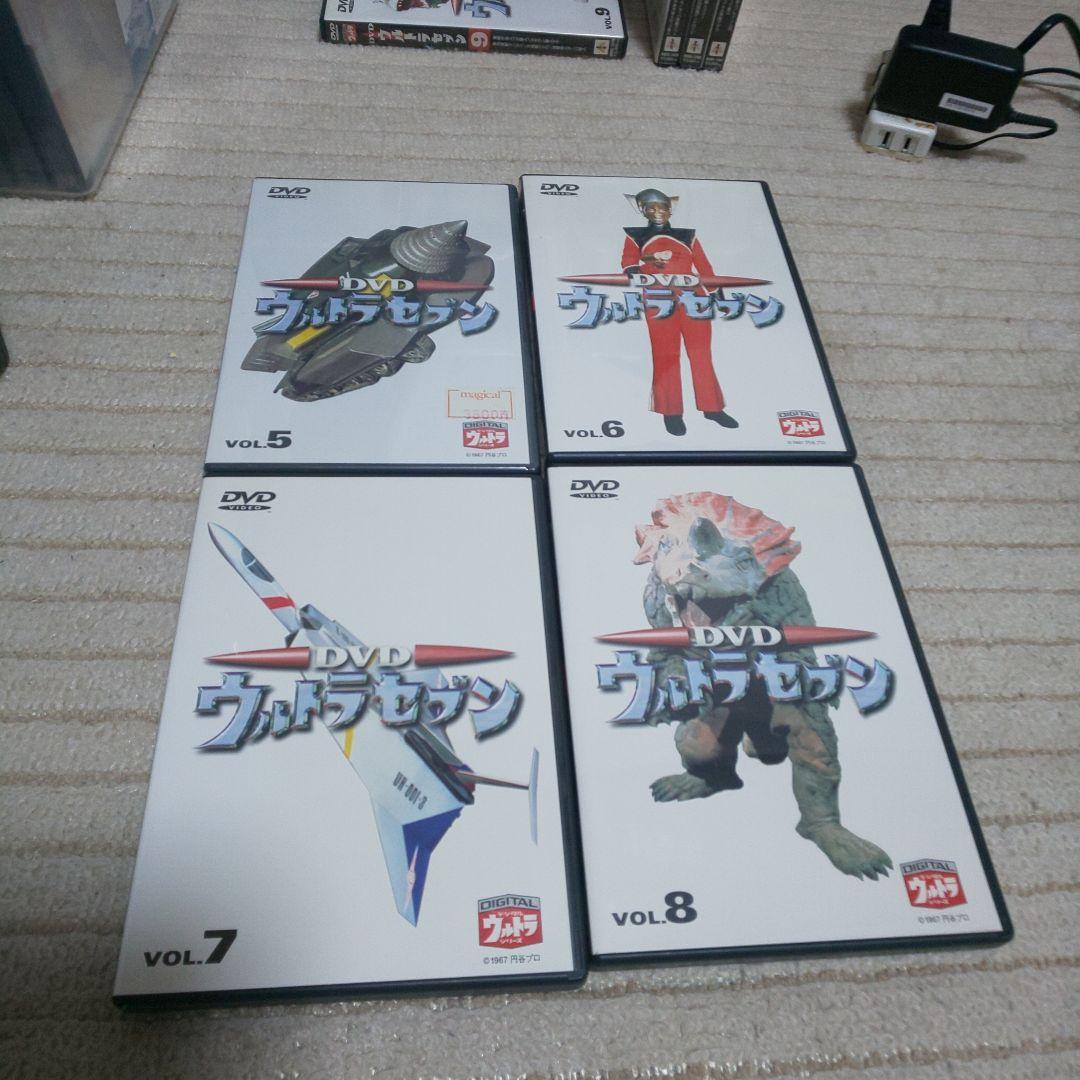 ウルトラセブンDVD全12巻セット、5巻のみ未開封新品