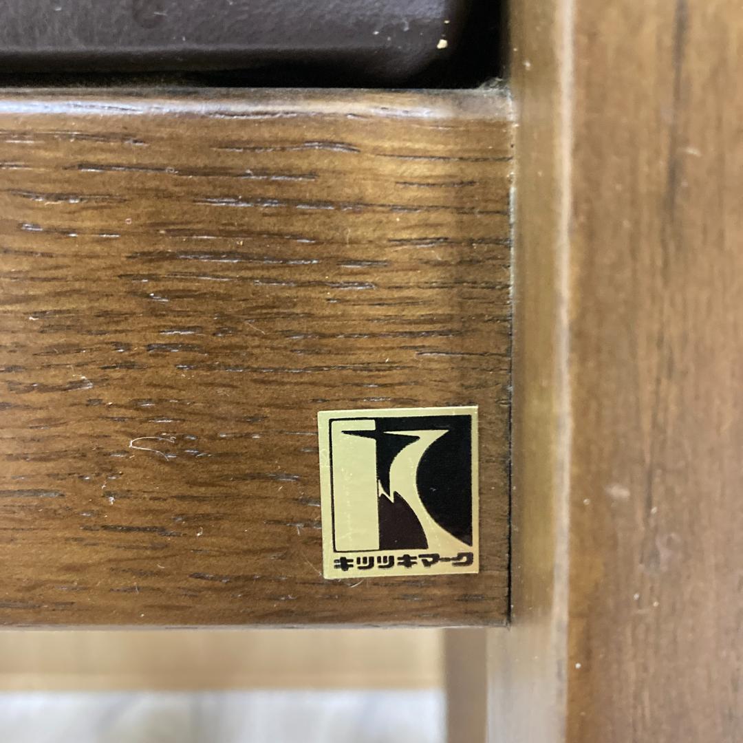 【飛騨産業】HIDA キツツキ　ダイニングチェア　椅子　革張り　B