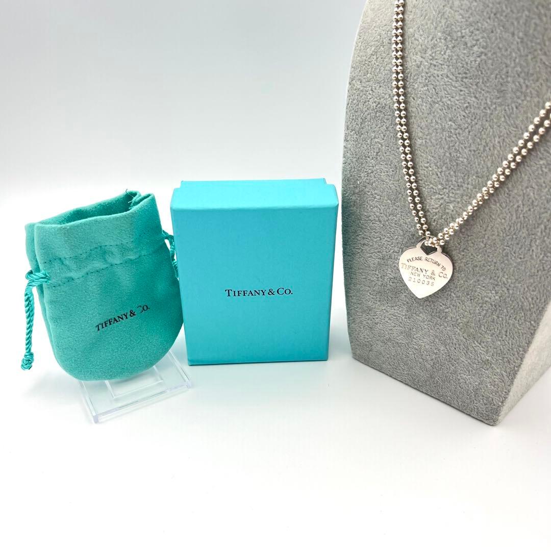 【美品】TIFFANY&Co.（ティファニー） リターントゥ ハートタグ 925