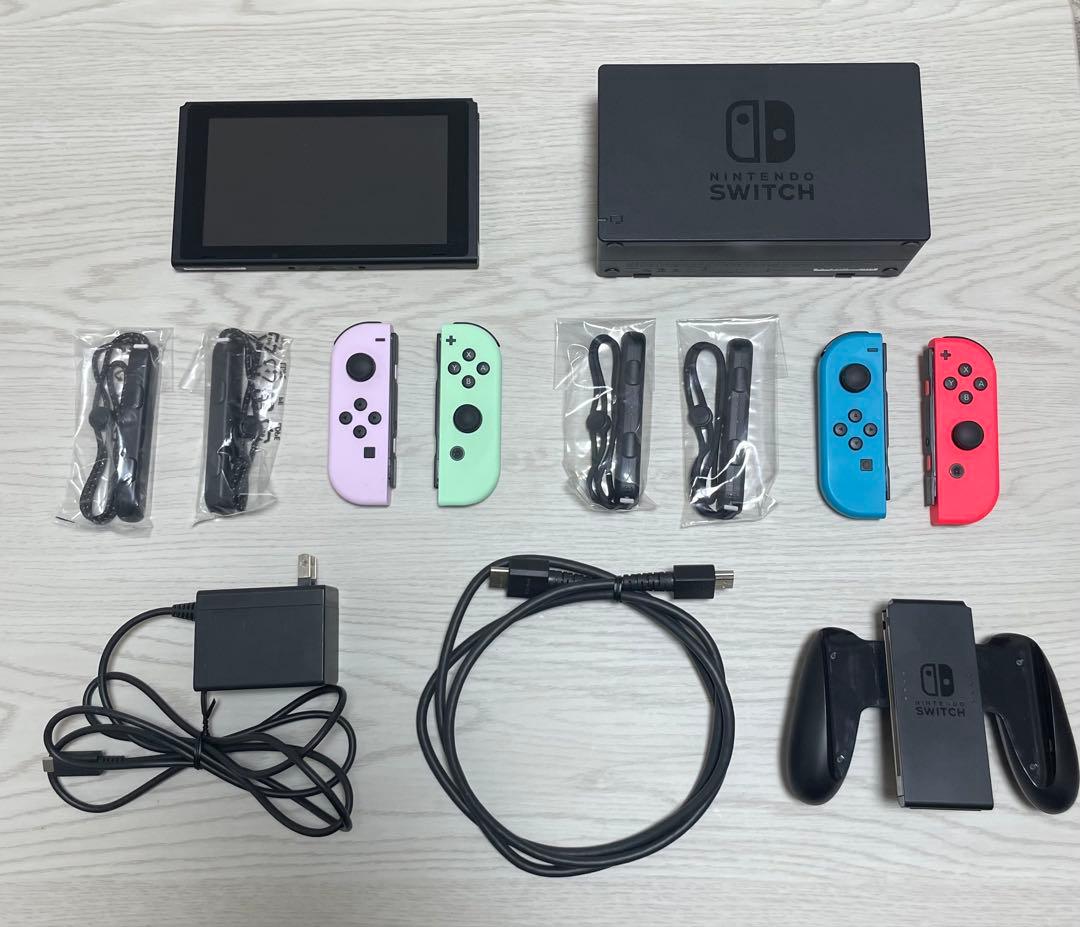 Nintendo Switch 本体 パステルカラージョイコンセット