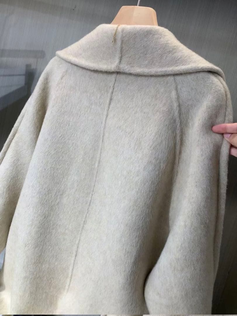 新品チェスターコート ロングコート アウター レディース ベルト付き ゆるコート