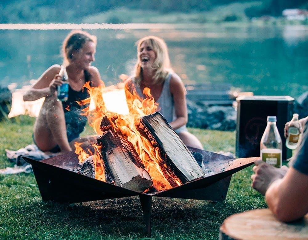 ファイヤーピット　höfats 六角形焚き火台