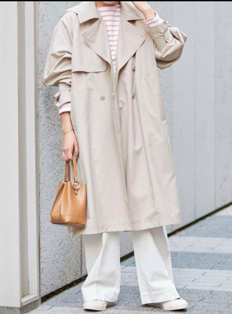 最終値下☆新品未使用☆IENAポプリントレンチコート