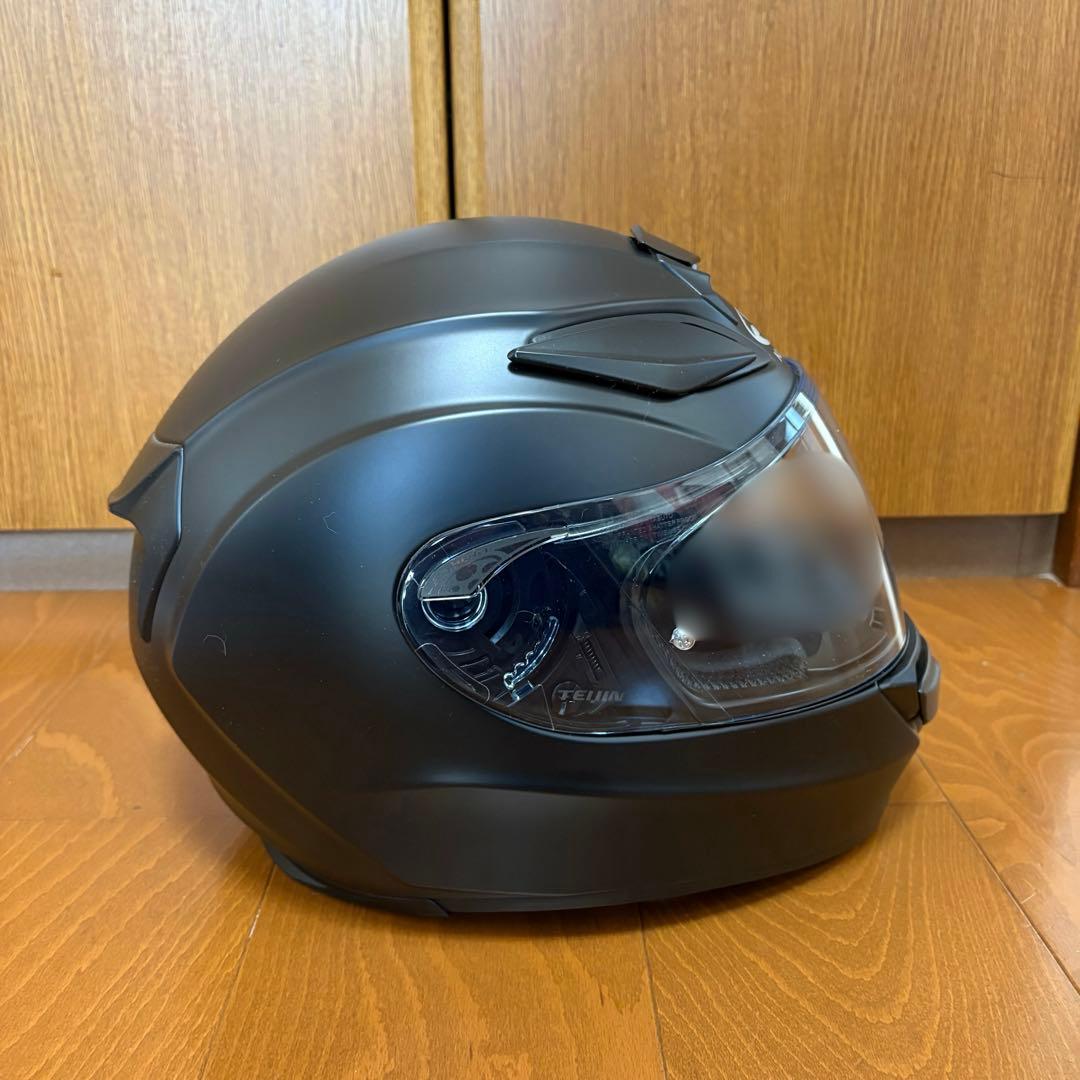 Kabuto フルフェイスヘルメット マットブラック シューマ インカム付き