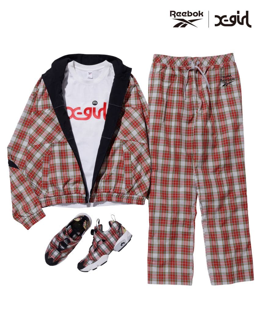 エックスガール　Reebok ジャージセットアップ
