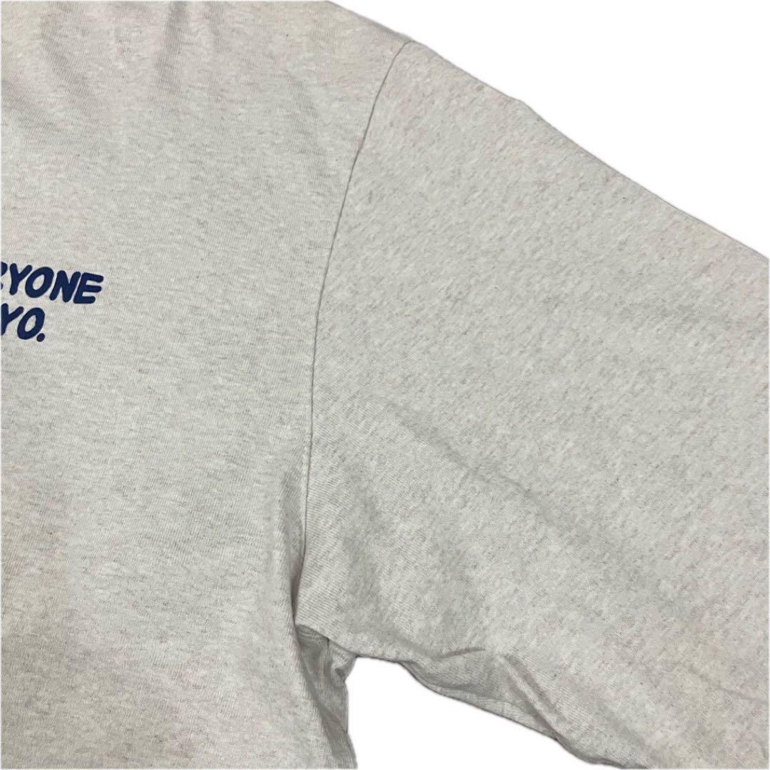 everyone j.30000 logo L/S Tee ロンT L グレー