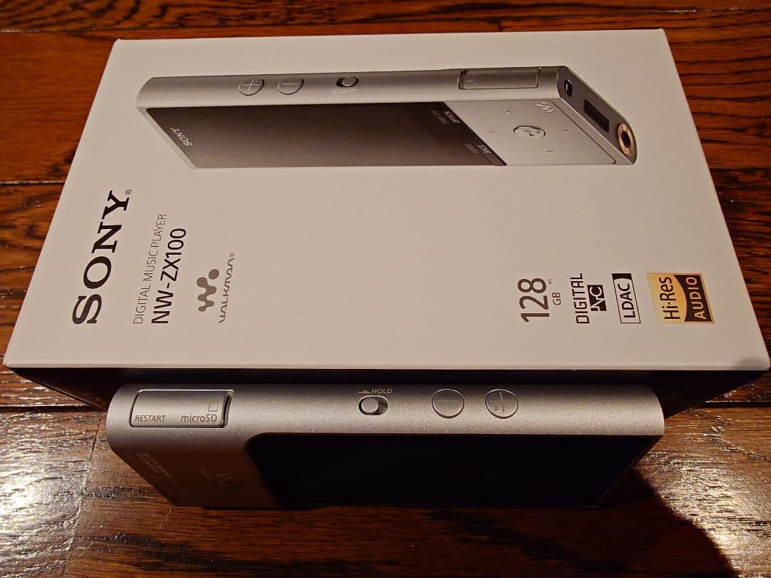 SONY NW-ZX100 美品 元箱付 LDAC＆ハイレゾ対応ウォークマン