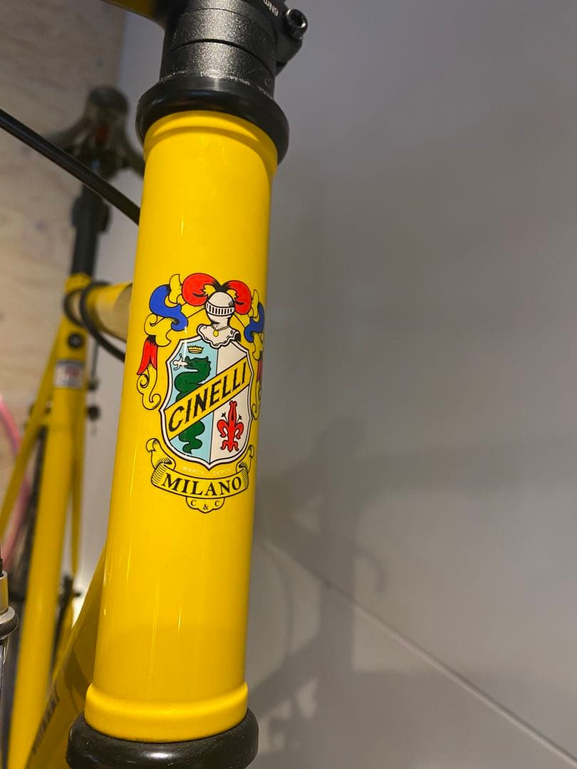 新品 Cinelli チネリ Gazzetta ガゼッタ イエロー ピストバイク