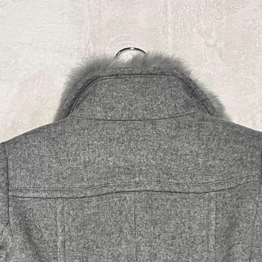 極美品BLUELABEL ブルーレーベルクレストブリッジ コート スタンドカラー