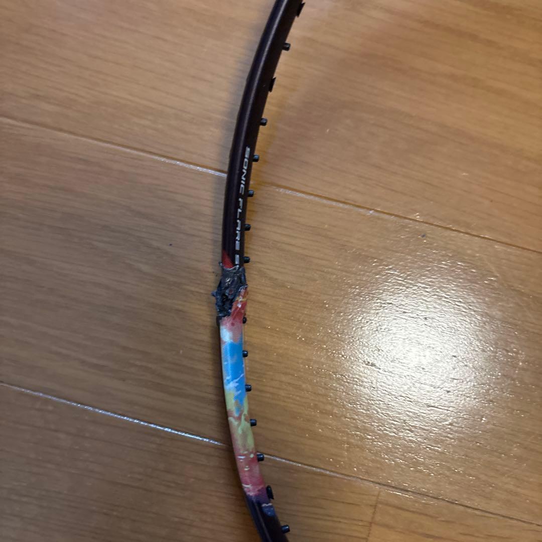 バドミントンラケット 9本セット ジャンク品