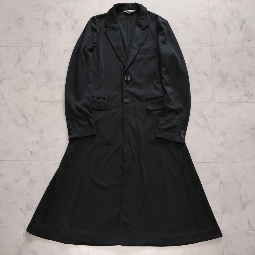 コムデギャルソンオムプリュス 13SS タイヤボタンロングチェスターコート L