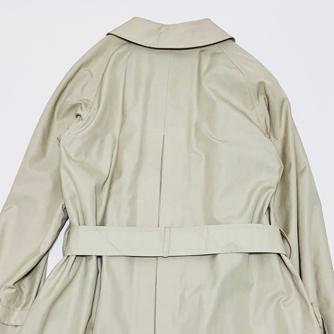 バーバリーズ ベルト付 トレンチ ノバチェック ベージュ ステンカラーコート