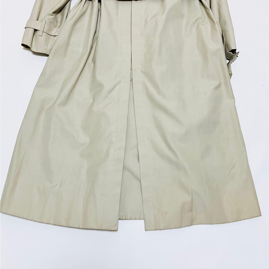 バーバリーズ ベルト付 トレンチ ノバチェック ベージュ ステンカラーコート