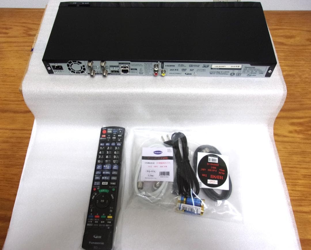 4K/パナソニック ブルーレイレコーダー/DMR-BRW1010（２チューナ）③