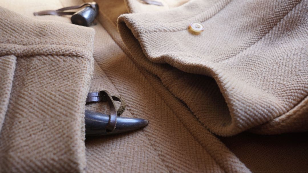 OldEngland モカブラウン　ダッフルコート　ムーアブルック