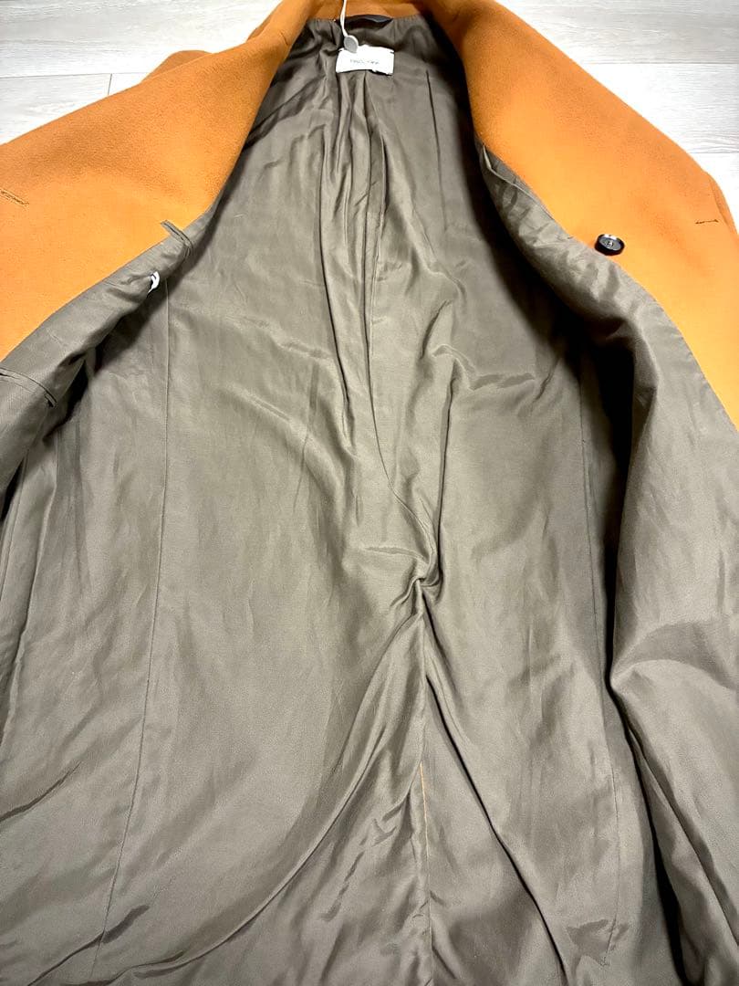 新品16.8万円　パオローニ　PAOLONI ダブル　チェスターロングコート