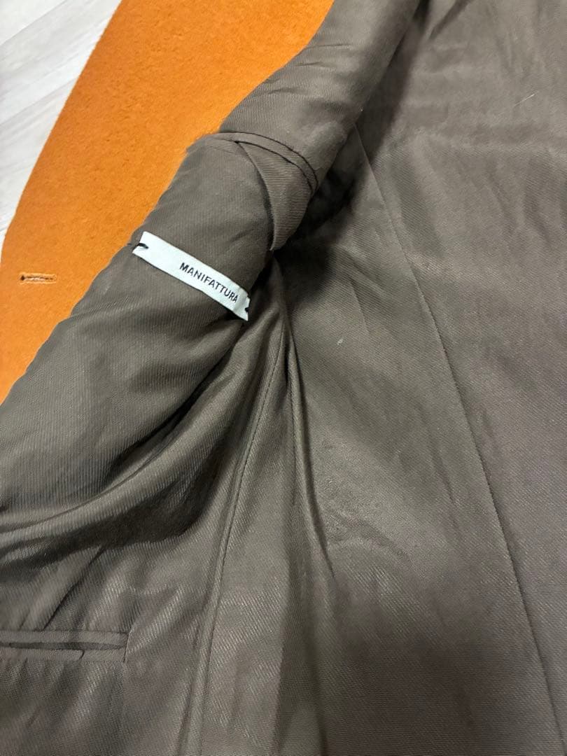 新品16.8万円　パオローニ　PAOLONI ダブル　チェスターロングコート