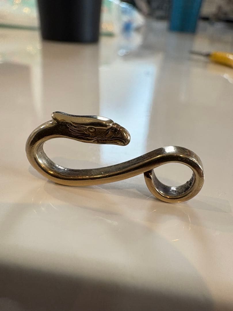 ゴローズ　全金イーグルフック　　フェザー　上金　先金　タタキ　メタル　ホイール