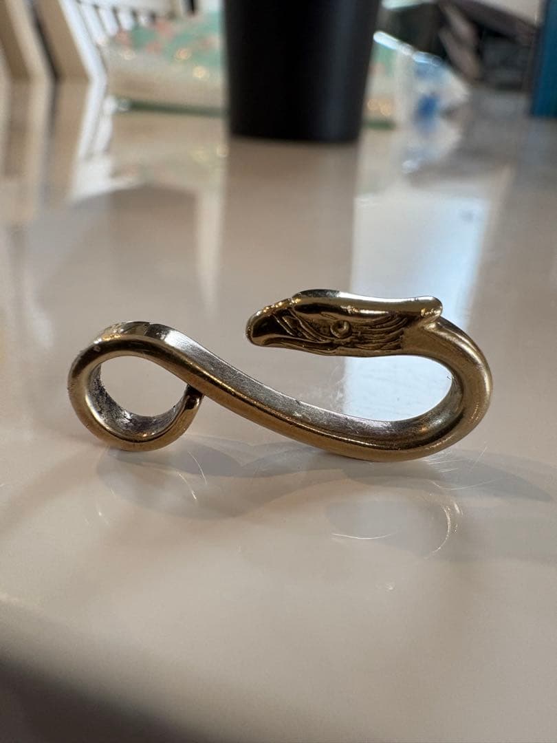 ゴローズ　全金イーグルフック　　フェザー　上金　先金　タタキ　メタル　ホイール