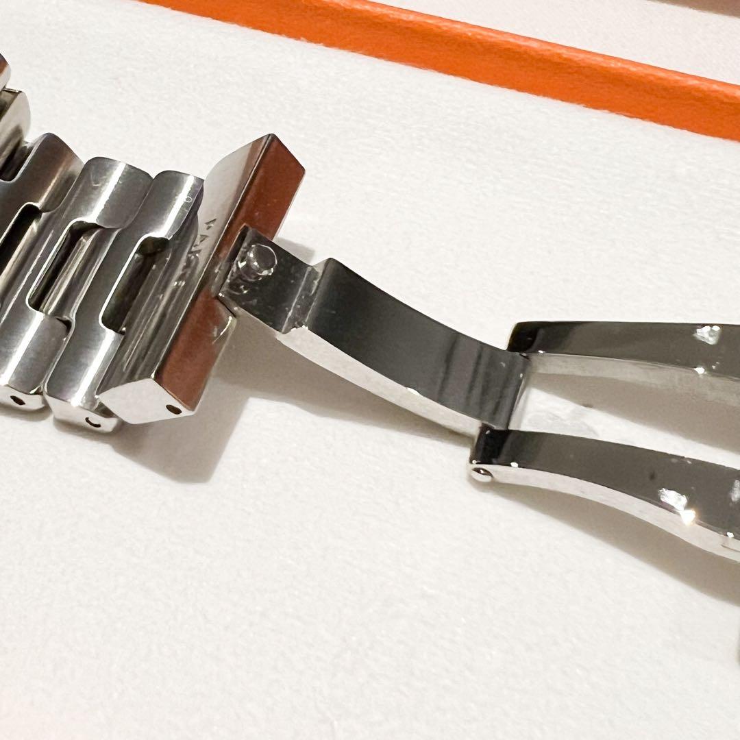 【ひろ】Apple Watch HERMES サティネ グランH 46mm