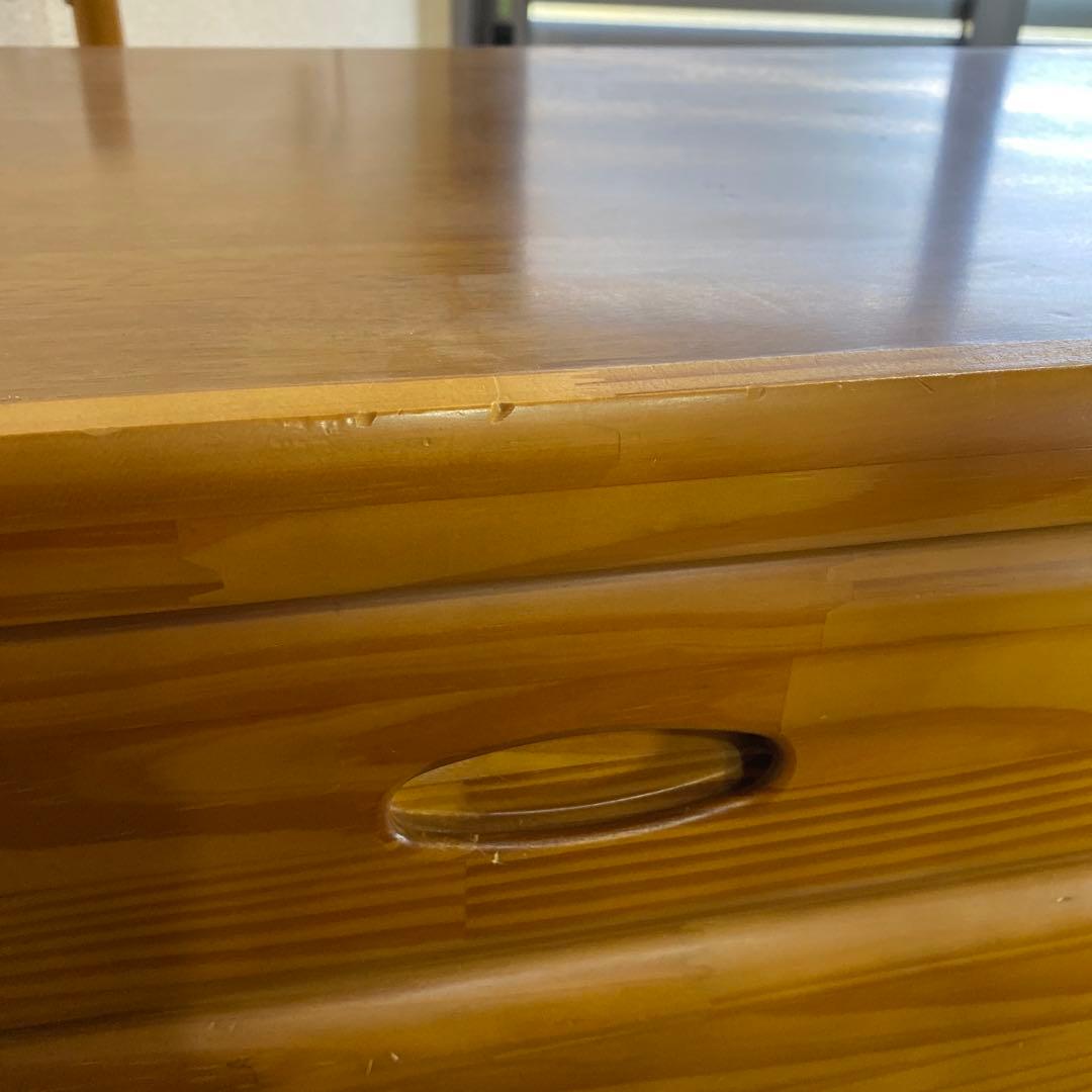 F*o様 【たんす】カントリー調 木製 チェスト　日本製　引き出し　箪笥