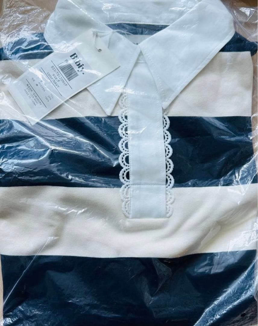 再入荷1点Bibiy. FRANCINE RUGBY TOP ビビィ