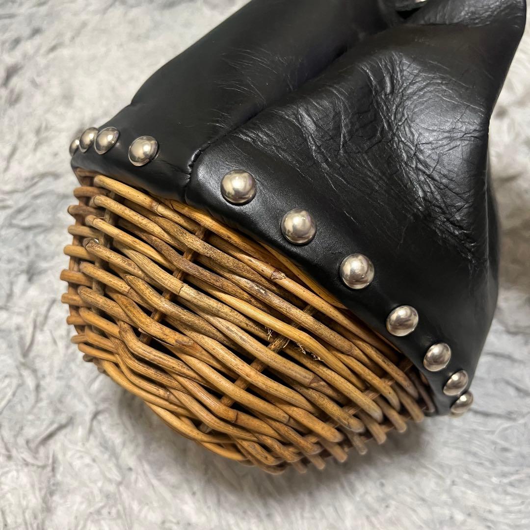 【最終値下げ】 Ribbon b ヴェロニクバスケット かごバッグ