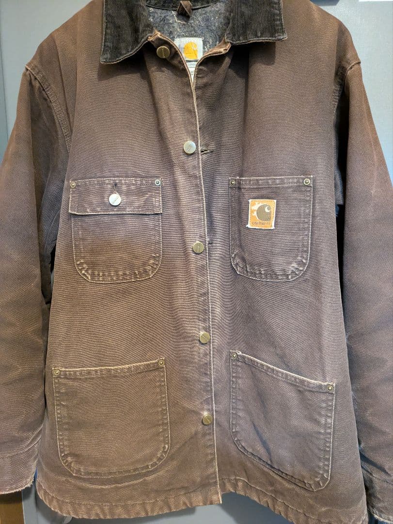 手応えありお ダークブラウン カバーオール Lサイズ