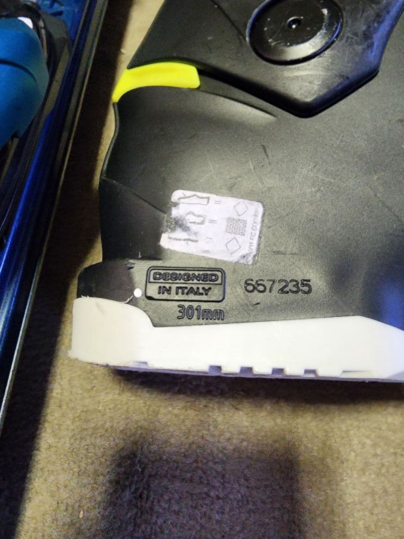 salomonカービング165☆ブーツ25～25.5☆ストック120　セット