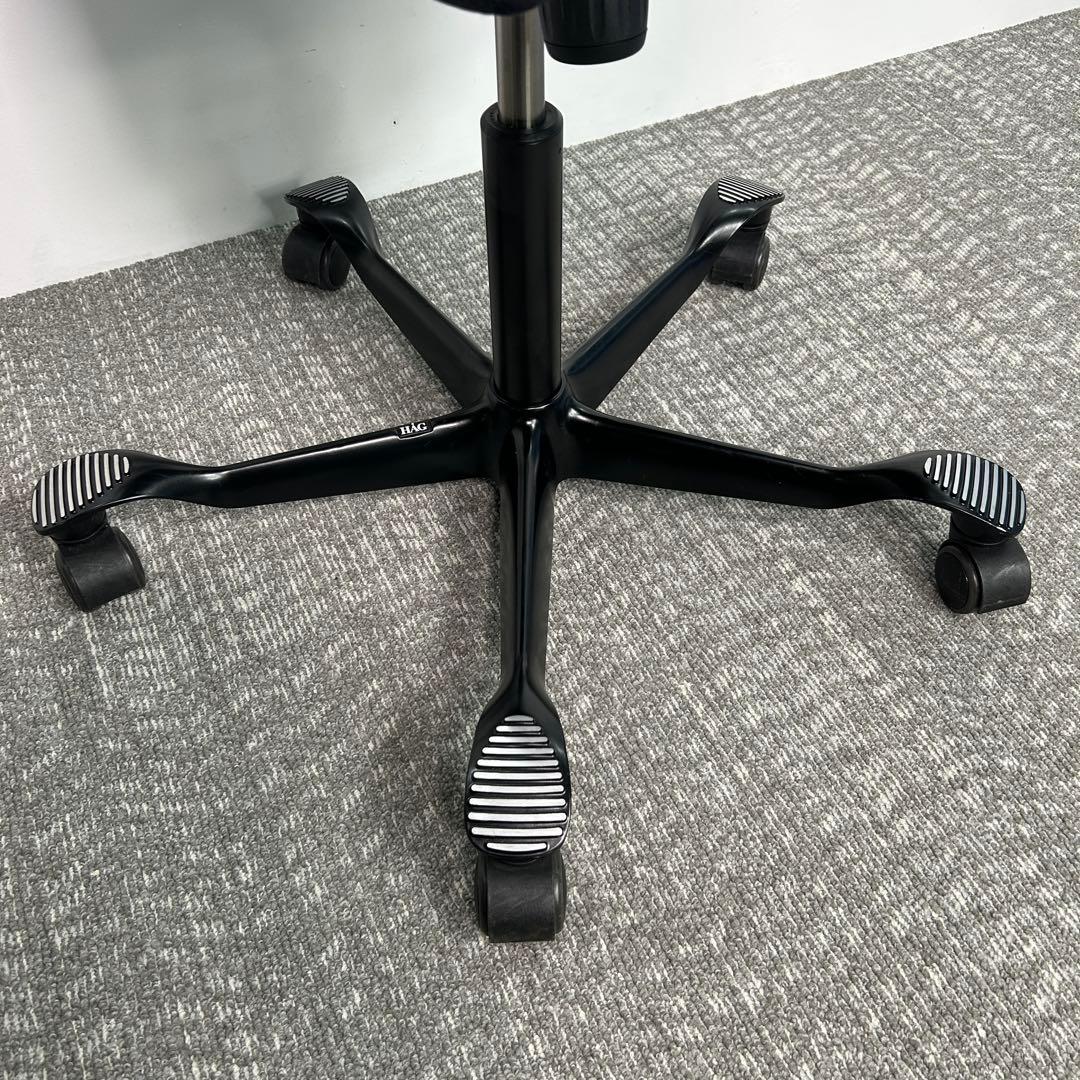 【A】オフィスチェア HAG Capisco ホーグ カピスコ 布張 　ブラック