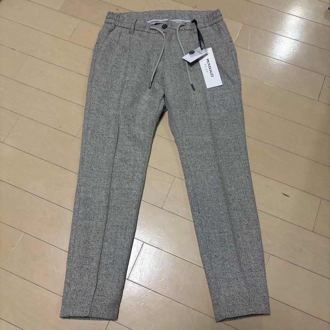 【1piu1uguale3】リラックスパンツ　S