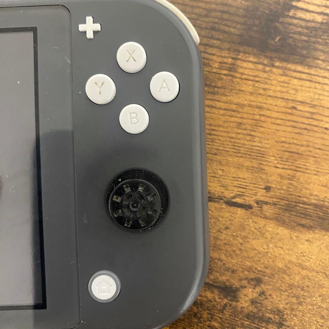 ニンテンドースイッチ ライト ジャンク品 ブラック 充電器なし