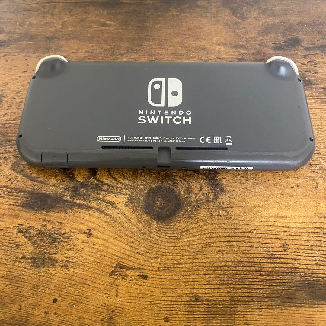 ニンテンドースイッチ ライト ジャンク品 ブラック 充電器なし