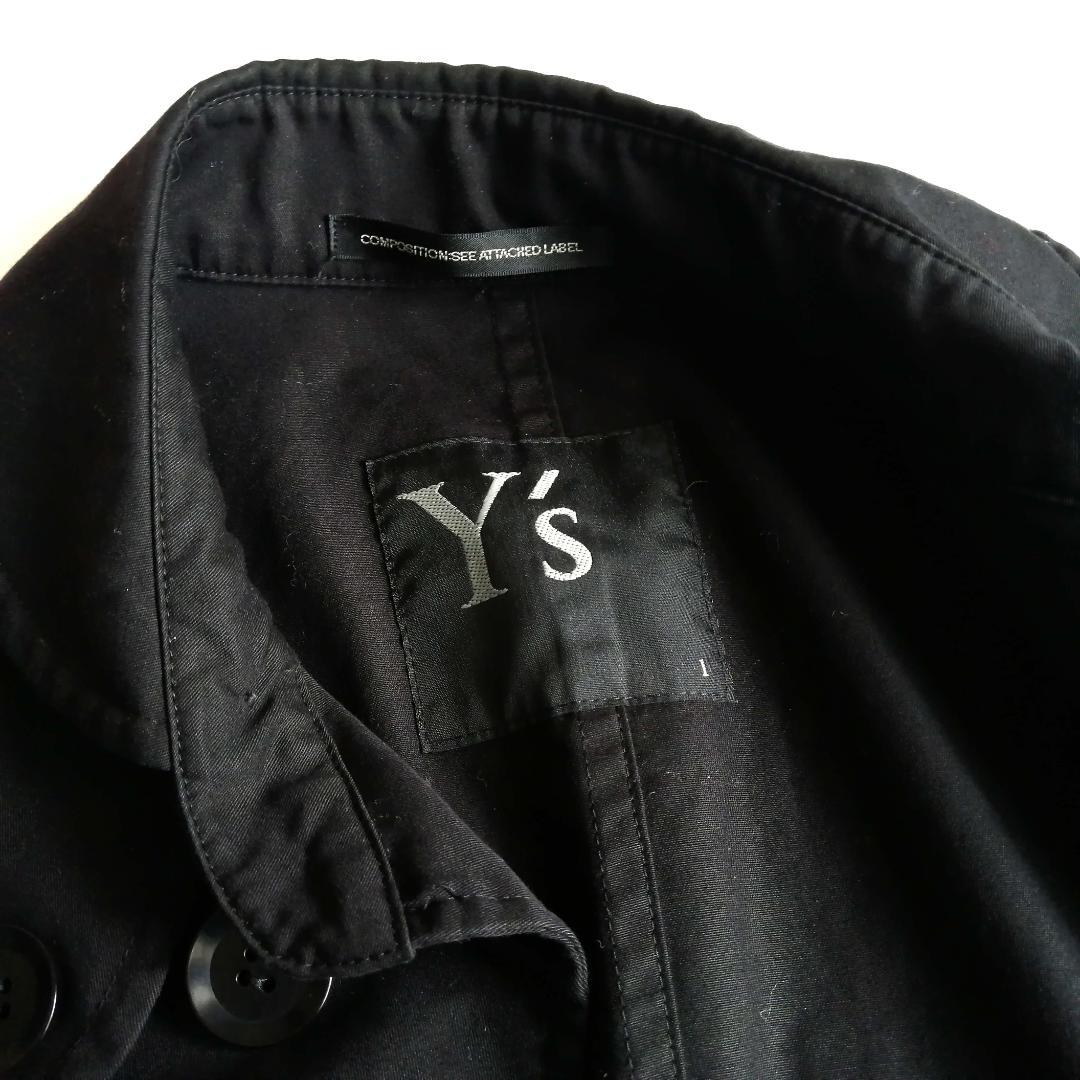 Y's ブラック チェスターコート