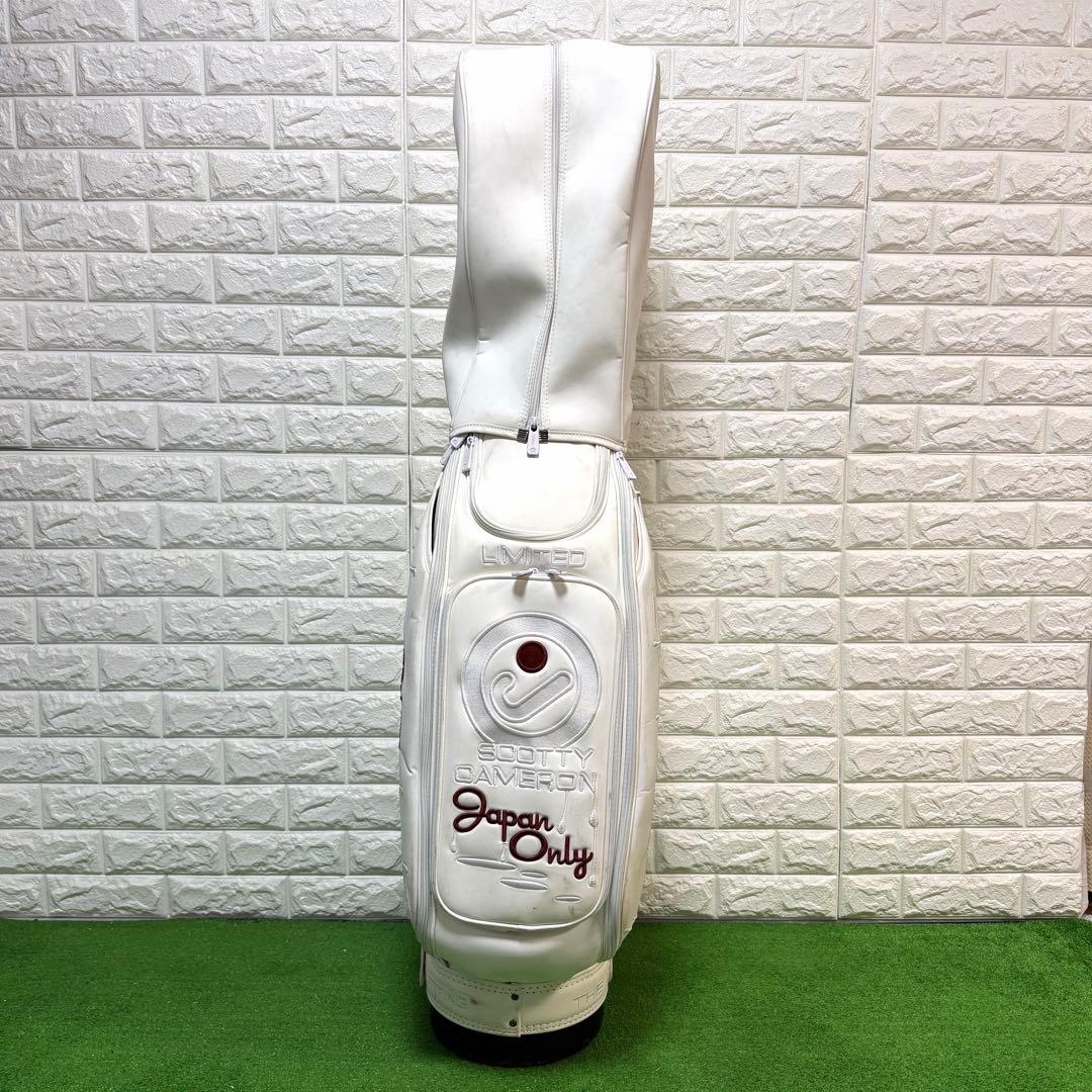 激レア　Scotty Cameron 限定 スタッフバック　キャディーバッグ　白