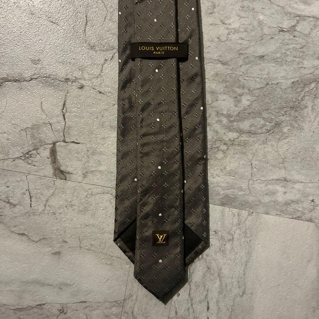 LOUIS VUITTON ルイヴィトン ネクタイ ブラウン 新品