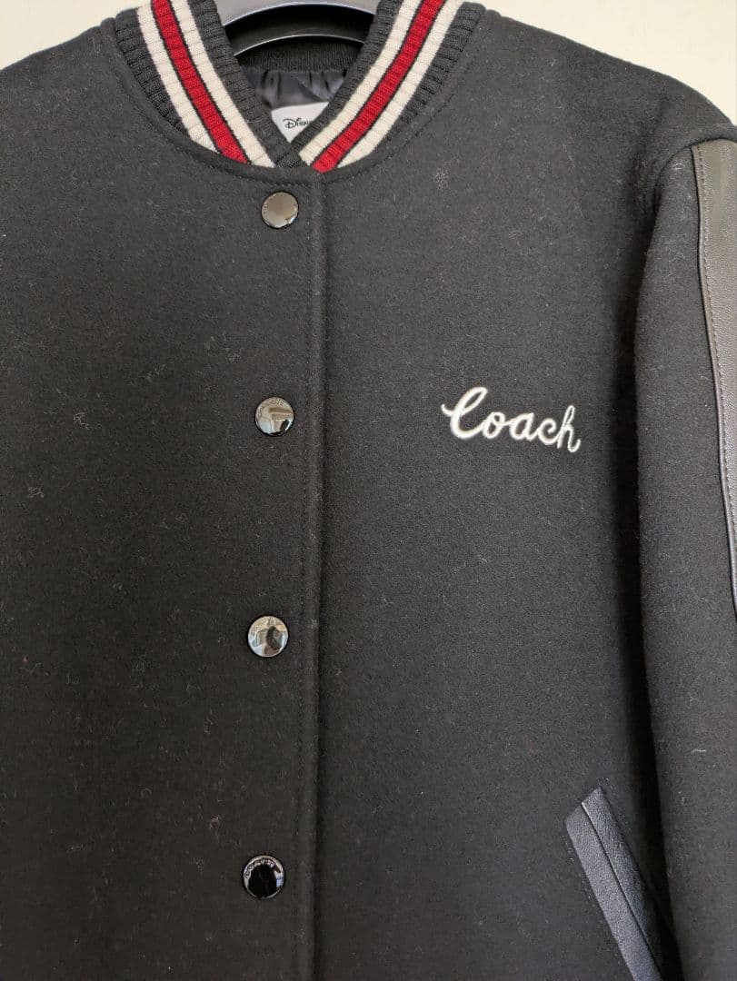 【美品】Disney✕COACHレディーススタジャンMサイズ