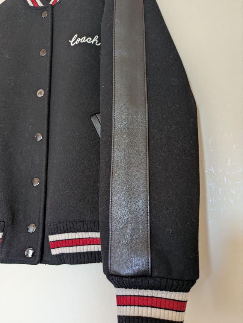 【美品】Disney✕COACHレディーススタジャンMサイズ