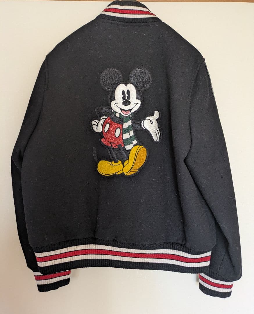 【美品】Disney✕COACHレディーススタジャンMサイズ