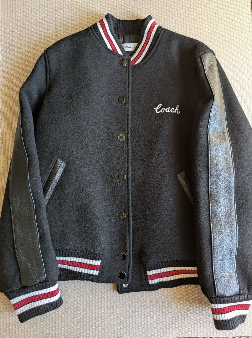 【美品】Disney✕COACHレディーススタジャンMサイズ
